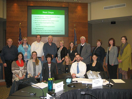 Members of the Cass Clay Food Systems Advisory Commission